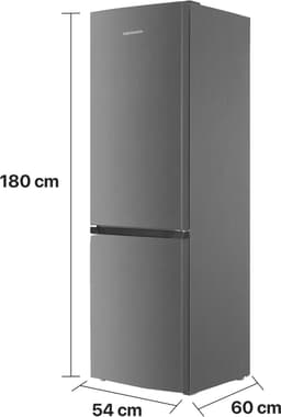 Heinner HCNF-HM253XE++ Koel-vriescombinatie – 253 L – No Frost – Elektronische Temperatuurregeling – Omkeerbare Deur – RVS – 5 Jaar Garantie — thumbnail 4