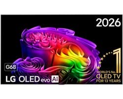 LG G6 OLED65G68LW - 65 inch - 4K OLED - 2025 - Smart TV