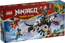 LEGO NINJAGO Zilvar en Grimtak het Drakenbeest Speelgoed Draak voor Kinderen 71863 — thumbnail 6