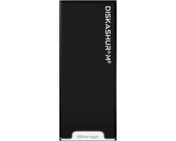 iStorage diskAshur M2 - externe harde schijf - M2 SSD - 240 GB - USB - 256-bit - Zwart