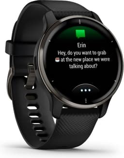 Garmin Venu 2 Plus Health Smartwatch - Amoled touchscreen - 9 dagen batterij - spraakbesturing - Zwart — thumbnail 14