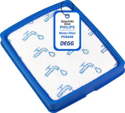 DEGG® - Filter geschikt voor Philips - FC6042 - Power pro expert series - Alternatief voor het origineel FC6042/01 en FC8003/01 - Wasbaar - Duurzaam - Premium Kwaliteit — thumbnail 1