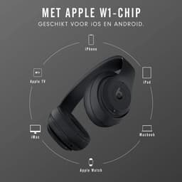 Beats Studio 3 - Draadloze over-ear koptelefoon - Zwart — thumbnail 15