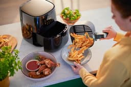 Philips Airfryer Essential 3000 Series - HD9252/70 - 4 liter (L)- Hetelucht friteuse - Digitaal display - Warmhoudfunctie — thumbnail 6