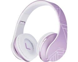 PowerLocus P2 draadloze Over-Ear Koptelefoon Inklapbaar koptelefoon voor kinderen - veilig volume van 85 dB - Bluetooth Hoofdtelefoon - Met microfoon