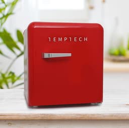 Temptech VINT450Red - mini retro koelkast - 45 liter - rood — thumbnail 5