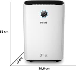 Philips 2000i Series AC2729/10 - 2-in-1 Luchtreiniger & Luchtbevochtiger - HEPA Filter - 330 m³/u - Wit - App Connected — thumbnail 15