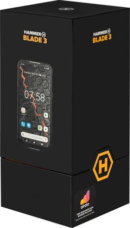 HAMMER Blade 3 ECO 15,8 cm (6.2") Dual SIM, Android 11, 4G USB Type-C 4 GB 64 GB 5000 mAh Zwart — thumbnail 6