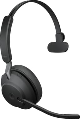 Jabra Evolve2 65 MS Mono Bluetooth Headset USB-A - Microsoft Teams gecertificeerd - Incl. Laadstandaard - Zwart — thumbnail 3
