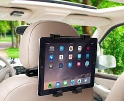 *** Universale Tablet Holder (voor alle Tablets van 6" tm 10") Universeel Auto Hoofdsteun Houder - van Heble® *** — thumbnail 5