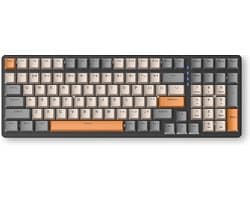 Fuegobird K3 Mechanisch Gaming Toetsenbord - 100keys - Rood Switch - QWERTY - Mechanical RGB Backlight Keyboard - Shimmer