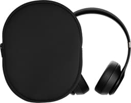 kwmobile hoes geschikt voor Beats Solo 4 / Solo 3 Wireless / Marshall Major V - 23,5 x 18 cm - Beschermhoes voor headset in zwart - Van neopreen — thumbnail 1