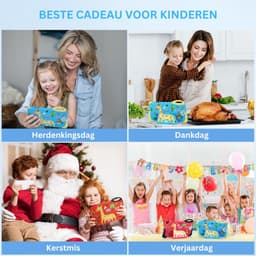 VELTRR® Kindertablet Vanaf 3 Jaar - Tablet Kinderen - Kinderspeelgoed - Rood — thumbnail 5
