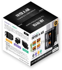 Comfy Nest CN-06184 - 2800W Airfryer - 11L - Dubbele Mand - Digitaal Opvouwbaar Zijpaneel - Kijkvenster — thumbnail 9