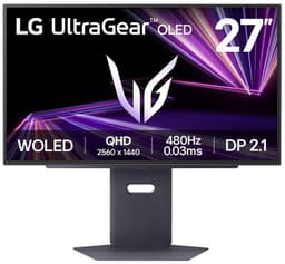 LG UltraGear 27GX790A-B - OLED Gaming Monitor - 480Hz - 0.03ms - Displayport 2.1 - 27 inch — thumbnail 1
