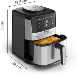 Tefal Easy Fry Silence Deluxe EY552D - Stille Airfryer - 5L - XL Formaat - Stil - Voor 6 Personen — thumbnail 5