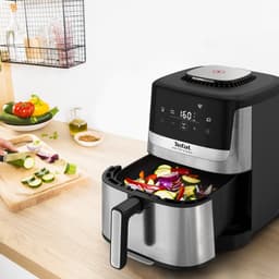 Tefal Easy Fry Silence Deluxe EY552D - Stille Airfryer - 5L - XL Formaat - Stil - Voor 6 Personen — thumbnail 13