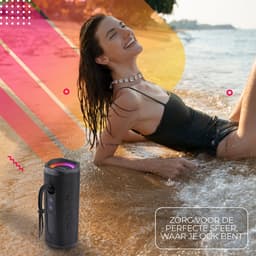 Denver Bluetooth Speaker Draadloos - Lichteffecten - Muziek Box - AUX - TWS Pairing - BTV223B — thumbnail 6