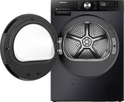 Hisense 3S Serie DH3S902BB3 - Zwarte Wasdroger met Energielabel C - Warmtepompdroger - 9kg - ConnectLife - Trommelverlichting - AutoDry - Quick Dry - Allergy Care — thumbnail 5
