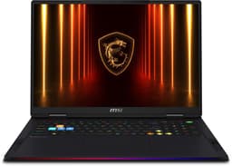 MSI Raider 18 HX AI A2XWIG-230NL - Gaming Laptop - Core Ultra 9 - RTX 5080 - 64GB/4000GB - 120 Hz - 18 inch — thumbnail 1