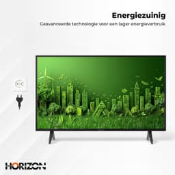 Horizon Diamant Smart TV 40 inch - LED Televisie - Full HD - WiFi - Netflix - Dolby Digital Plus - Laag Energieverbruik — thumbnail 9