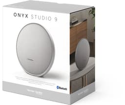 Harman Kardon Onyx Studio 9 - Bluetooth Speaker met Premium Design - Draagbare Luidspreker voor Woonkamer - Krachtige Bas & Stereo Geluid - Wit — thumbnail 6