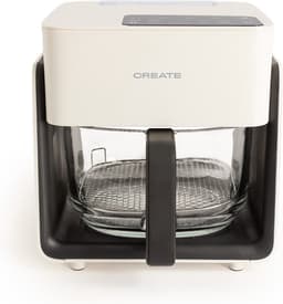CREATE - Enkel 4,2 l Vrijstaand 1300 W Heteluchtfriteuse - Wit - AIR FRYER STUDIO CRYSTAL — thumbnail 1