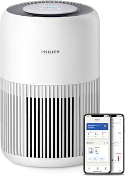 Philips PureProtect 900 Series - Luchtreiniger - CADR 250m3/u - Ruimtes tot 65m2 - 3 laags HEPA filtratie - Air+ App - Stille Reiniging - Compact - Wit - AC0950/10 — thumbnail 1