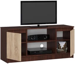 AKORD Furniture Factory OP0LRTVVENSON005, Wengé, 2 schappen, Mat, 2 deur(en), 400 mm, 1200 mm — thumbnail 6