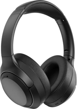 OOQE AX PRO - Draadloze Bluetooth ANC Koptelefoon | Ergonomische Kussens | Geschikt voor Telefoon, TV, Laptop en Tablet | Geschikt voor Sport, Hardlopen en Fietsen | 70 uur batterijduur | Heldere Telefoongesprekken | Zweet- en Waterbestendig | Zwart — thumbnail 4
