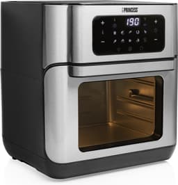 Princess Airfryer Oven 182065 - Heteluchtfriteuse en Oven in één - Groot 10 liter - 3 bakplaten - Rotisseriemand - RVS - Touchscreen — thumbnail 16