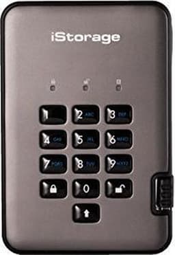 iStorage diskAshur PRO2 5000GB Zwart, Grafiet externe harde schijf — thumbnail 6