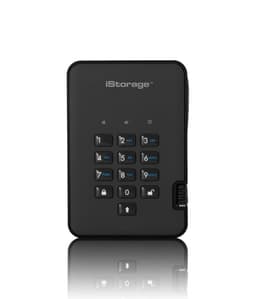 iStorage diskAshur 2 - externe harde schijf - 1000 GB - Cijfercode - Zwart — thumbnail 7