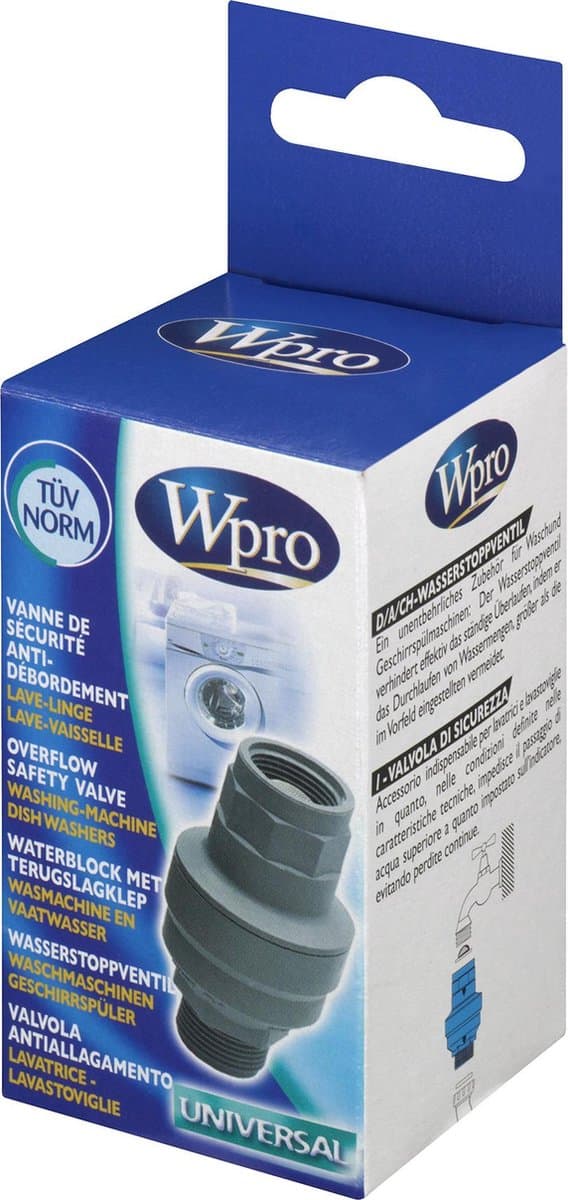 Wpro ACQ001 Waterstop - Wasmachine en Vaatwasser — afbeelding 1