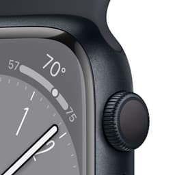 Apple Watch Series 8 - 4G- 45mm - Middernacht Aluminium — thumbnail 6