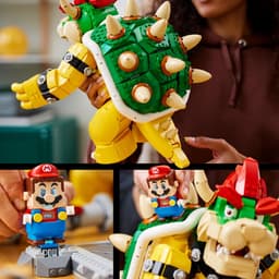 LEGO Super Mario De machtige Bowser, Bouwbaar 3D Model, Verzamelitem & Cadeau Idee - 71411 — thumbnail 17