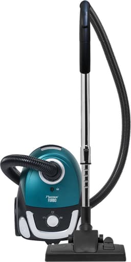 Bestron Stofzuiger met zak - ABG450BSE - HEPA 12 - Bereik 7,5 m - Incl. 3 stofzuigerzakken - Blauw/Grijs - 5 jaar garantie — thumbnail 1