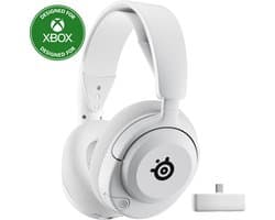 SteelSeries Arctis Nova 5X Wireless - Draadloze Gaming Headset - Wit - 100+ audio presets - 60 uur accuduur - 2.4-GHz en Bluetooth - Xbox & PC