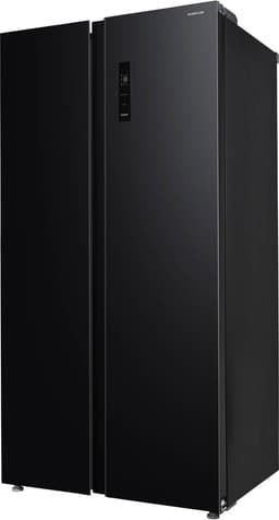 Inventum SKV0178B No Frost energiezuinige Amerikaanse koelkast - 555 liter - Digitaal led-display - IJsblokjesmaker - Stil: 37 dB - Superkoelen - Supervriezen - 2 deuren - Energielabel D - Zwart — thumbnail 5