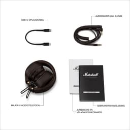 Marshall Major V - On-ear Bluetooth koptelefoon - Bruin — thumbnail 8