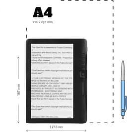 E-reader - 16 GB - 7 inch - E-readers & accessoires - Inclusief hoes & screenprotector - Inclusief oortjes - Luisterboeken - Zwart — thumbnail 2