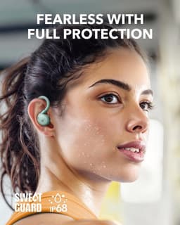 soundcore Sport X20 by Anker, True-Wireless Workout Earbuds, Rotatable and Extendable Ear Hooks, Noise Cancelling, Deep Bass, IP68 Waterproof, Sweatproof, Dustproof, 48H Play, Sport Earbuds for Gym — thumbnail 7
