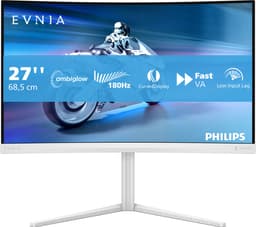 Philips Evnia 27M2C5201L - Full HD Curved Gaming Monitor - Ambiglow - 180hz - 27 inch — thumbnail 1