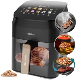 Cecotec 3-in-1 Airfryer XL - Airfryer, Grill en Smoker in 1 - 4.5 Liter - met Kijkvenster - DualHeat 3D Technologie - 10 Bakprogramma's - 2025 Model — thumbnail 1