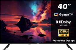 Horizon Smart TV 40 inch GoogleTV - 2K Full HD LED Televisie - XT Line - Google TV WiFi - Frameless Design — thumbnail 1