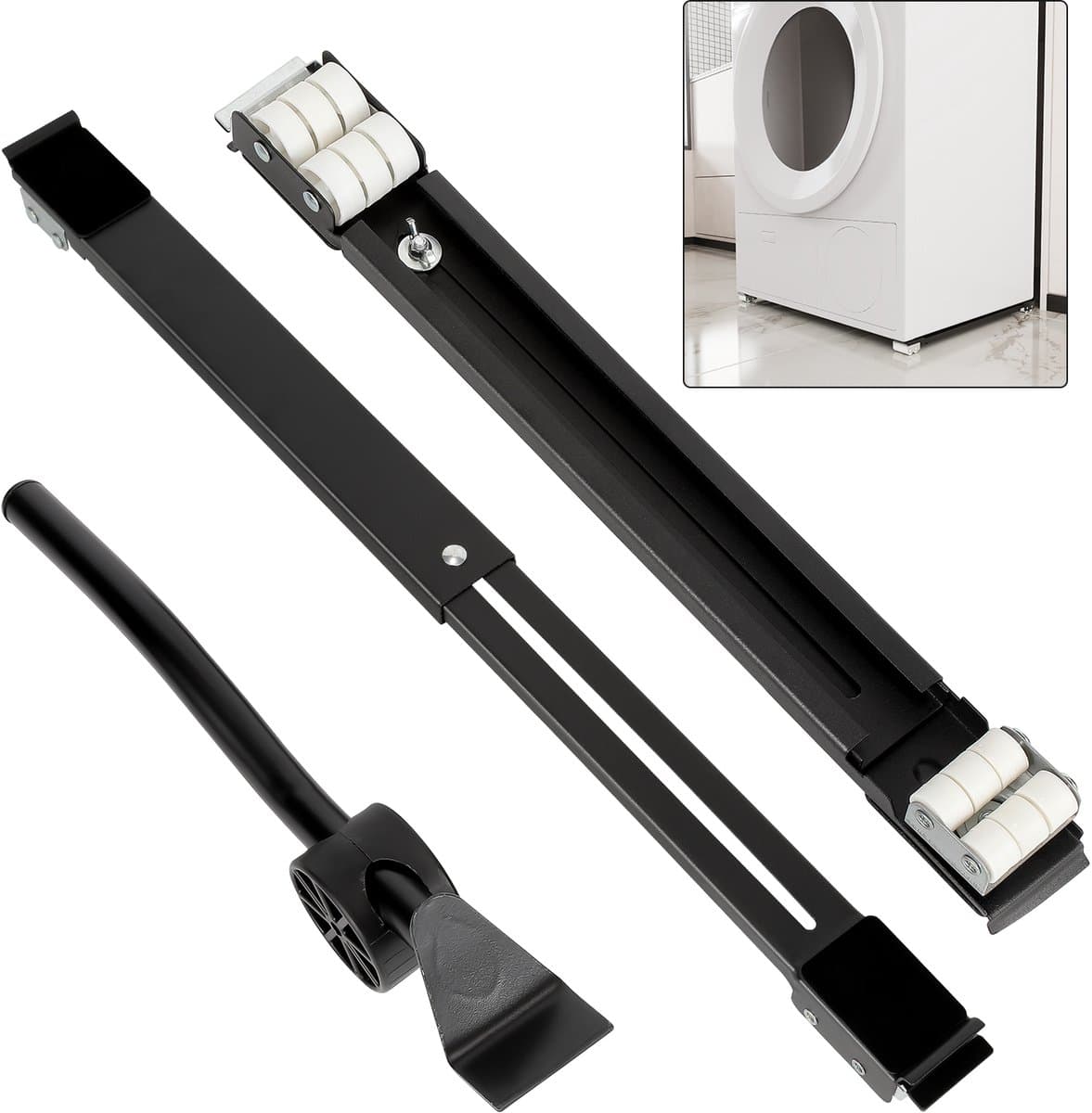 Wasmachine Verhoger - Wasmachine opbouwmeubel - Wasmachine Meubel - Wasmachine Sokkel - Wasmachinevoet Set van 2 tot 300kg — afbeelding 1