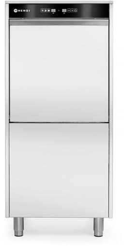 HENDI Vaatwasser voor pannen en trays – doseersysteem en afvoerpomp – 400V/7100W – 595x777x x(H)1335mm — thumbnail 10