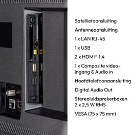 MEDION 59.8 cm 24" HD TV Android TV Smart TV HDR Prime Video PVR Bluetooth, MD824100 — thumbnail 3