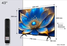 TCL 43P71K 43inch 4K QLED 60Hz tv-monitor — thumbnail 8