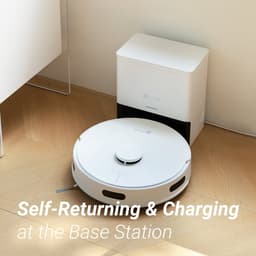 Ezviz RE4C Plus - Robotstofzuiger met Dweilfunctie, 4000Pa Zuigkracht, Automatisch Leegstation, Navigatie & Obstakelvermijding - Compatibel met Google Assistant & Alexa — thumbnail 7